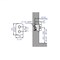 Alfi Brand Brushed Nickel Round Knob 1 Way Thermostatic Shower Mixer AB3809-BN - alternate 3
